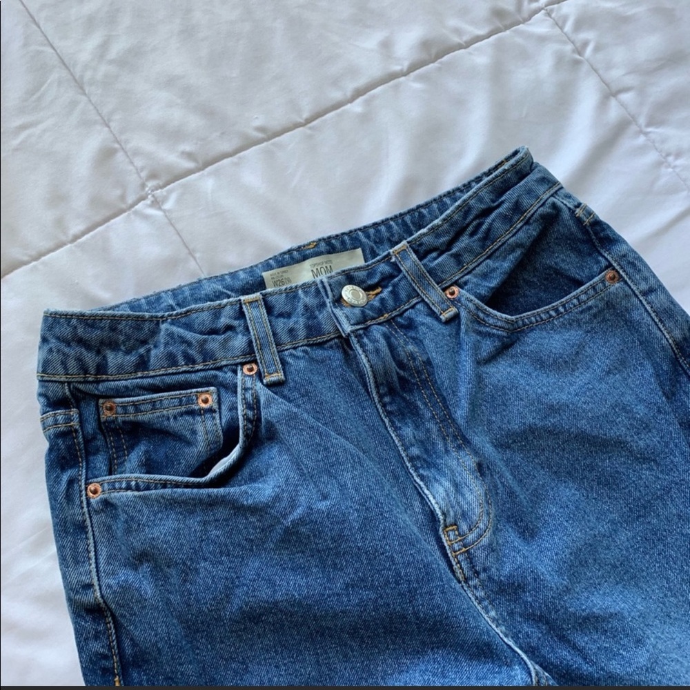Topshop petite mom jeans